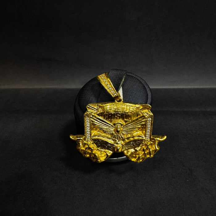 Pingente Jesus Cristo - Banhado em Ouro 18K